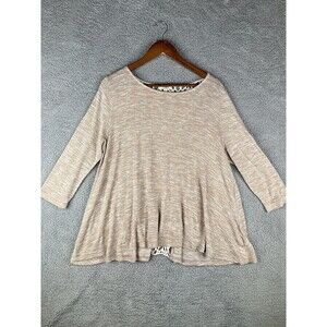 Umgee crochet back top size large